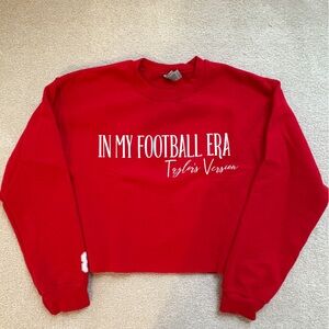 Customized Football Sweatshirt- Taylor Swift